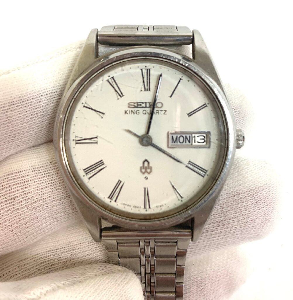 SEIKO KING Quartz セイコー キング クォーツ 4823-8110 時計 電池切れ 動作未確認