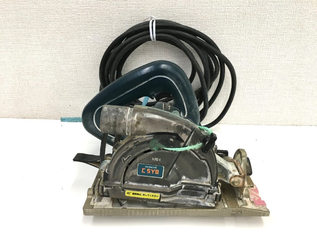 日立工機 Hitachi Koki 集じん丸のこ C5YB 125mm 電動工具 通電及び動作確認済み