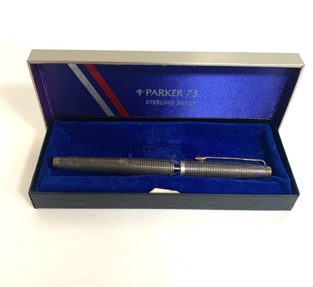 PARKER 万年筆 パーカー 14K STERLING 箱付き インク切れ