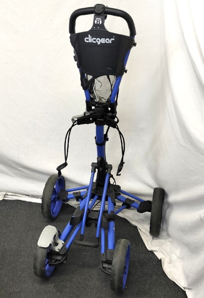 Clicgear Model 8 ゴルフプッシュカート 4輪 折りたたみ式 現状品