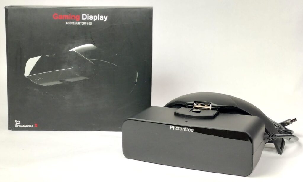 動作未確認 Photontree X PT-X1 ヘッドマウントディスプレイ ヘッドセット 2020年製