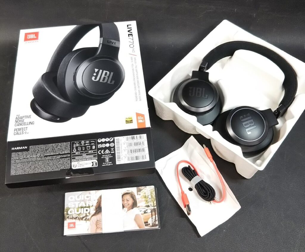 JBL by HARMAN ヘッドフォン LIVE 770NC 動作未確認 現状品