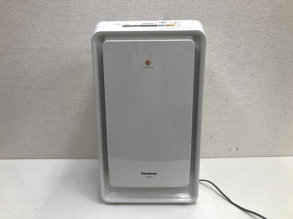 Panasonic パナソニック ナノイー 加湿空気清浄機 衣類脱臭 F-VX40H3 2019年製 ホワイト 空調家電 通電確認済