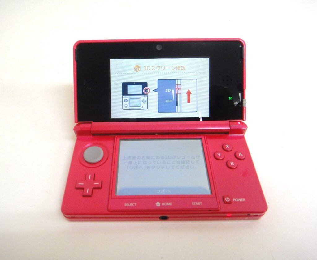 Nintendo 任天堂 ニンテンドー 3DS　CTR-001（JPN） 本体のみ 初期化済み 動作確認済み