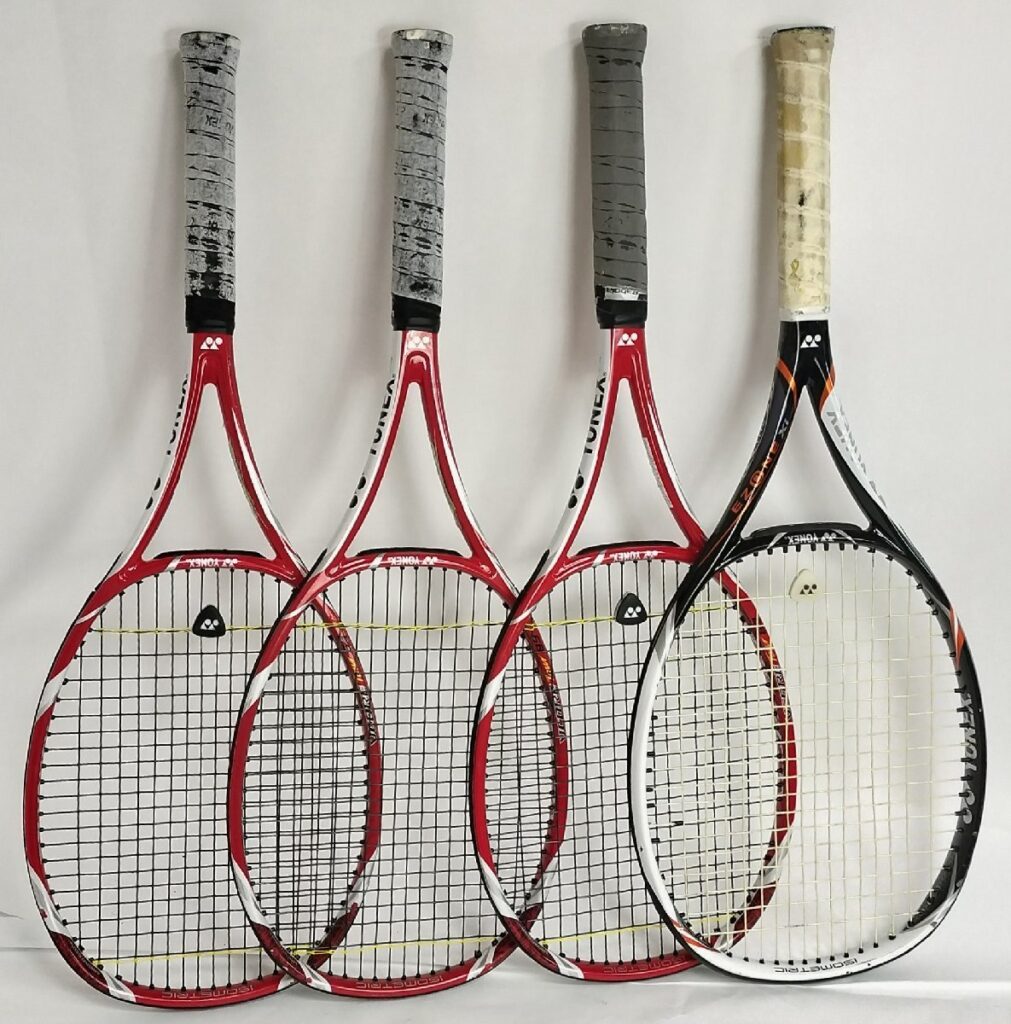 YONEX ヨネックス テニスラケット 4本まとめて VCORE Tour 89など 現状品