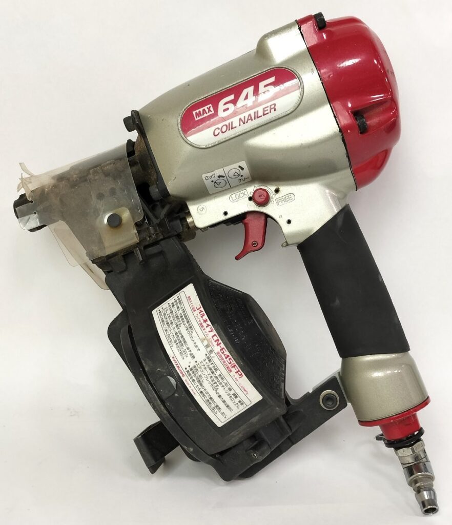 ジャンク MAX マックス コイルネイラ CN-645 本体のみ エアー釘打ち機 工具 現状品