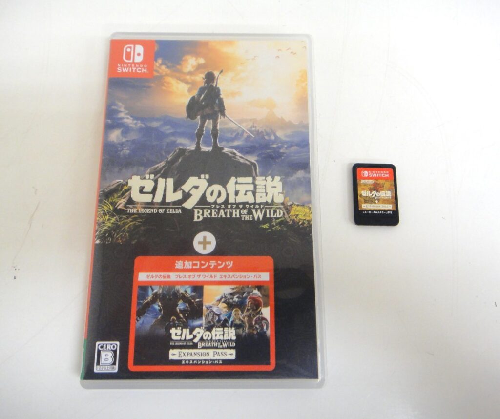 Nintendo 任天堂 ニンテンドー swich スイッチ ゼルダの伝説 ブレスオブザワイルド＋エキスパンションパス
