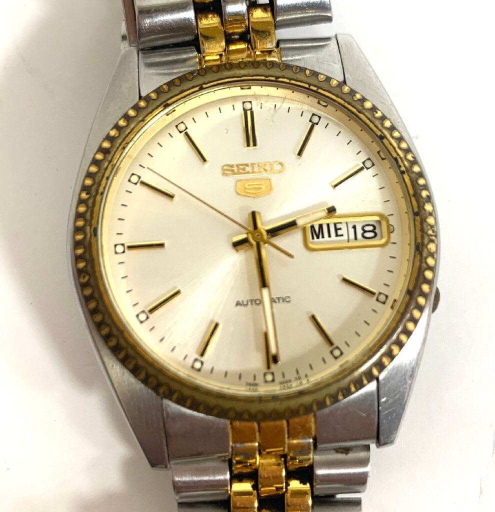SEIKO 5 Five Automatic 7S26-3110 自動巻 動作確認済み 時計 セイコー ファイブ デイデイト