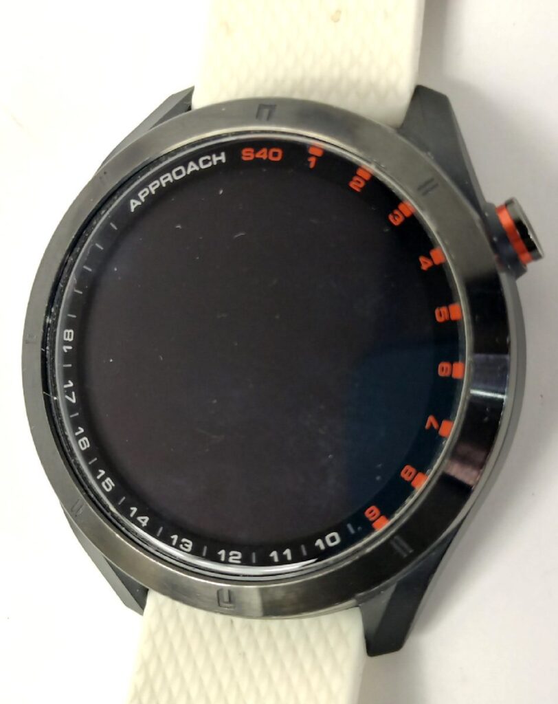 ジャンク GARMIN ガーミン APPROACH S40 アプローチ GPS ゴルフウォッチ 腕時計 現状品
