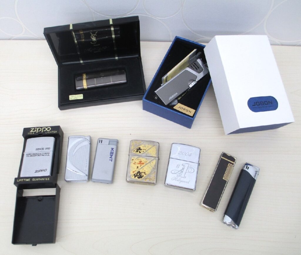 ZIPPO ジッポ ライター 9本セット JOBON YSL イブサンローラン 喫煙グッズ
