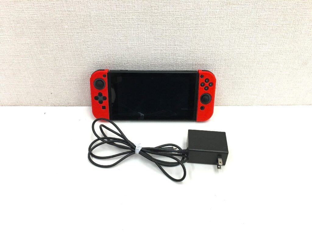 任天堂 Nintendo Switch ニンテンドー スイッチ HAC-001 通電/初期化済み 本体/電源ケーブルのみ