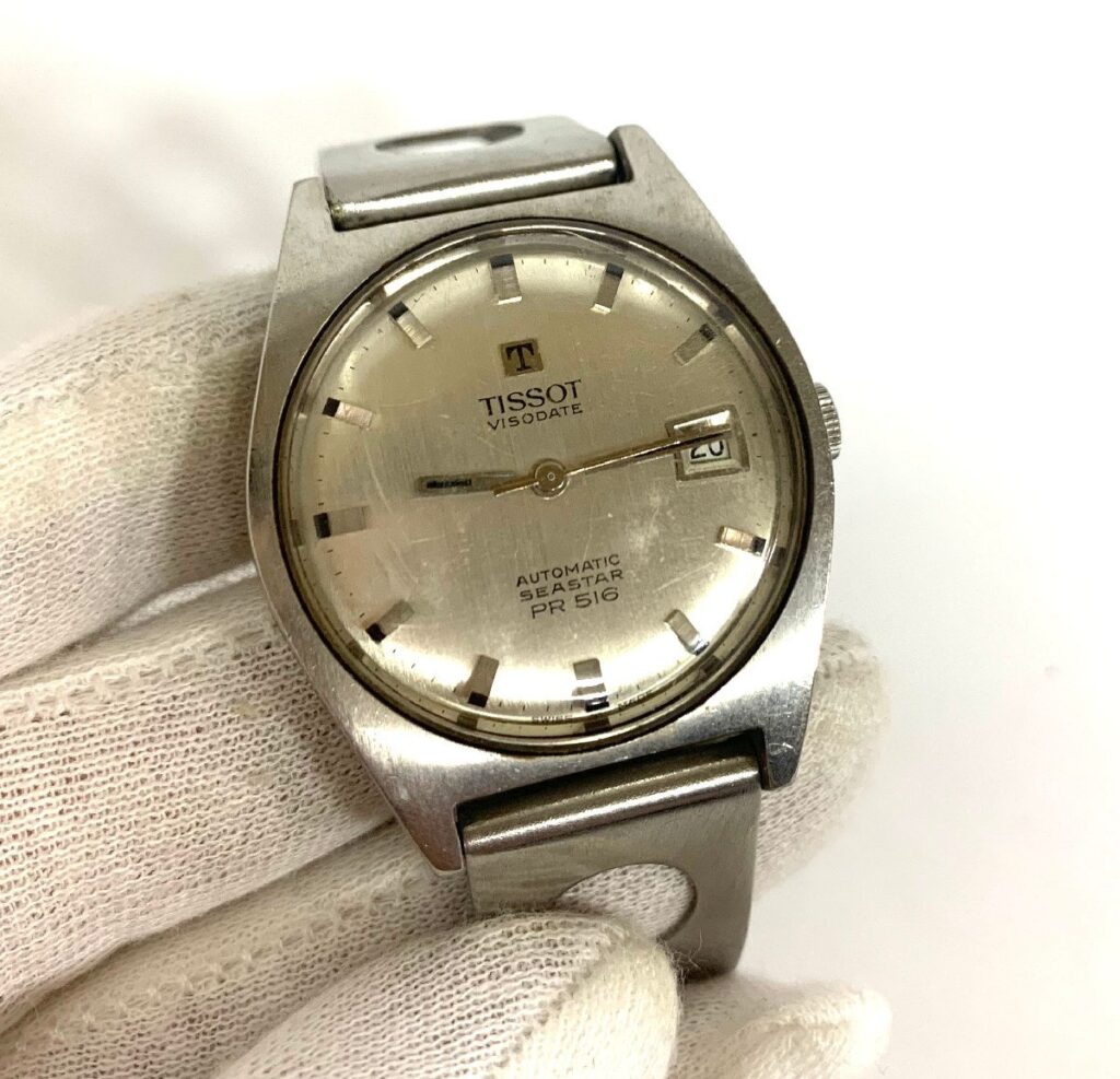 TISSOT PR516 AUTOMATIC SEASTAR ティソ オートマチック 自動巻 動作確認済み