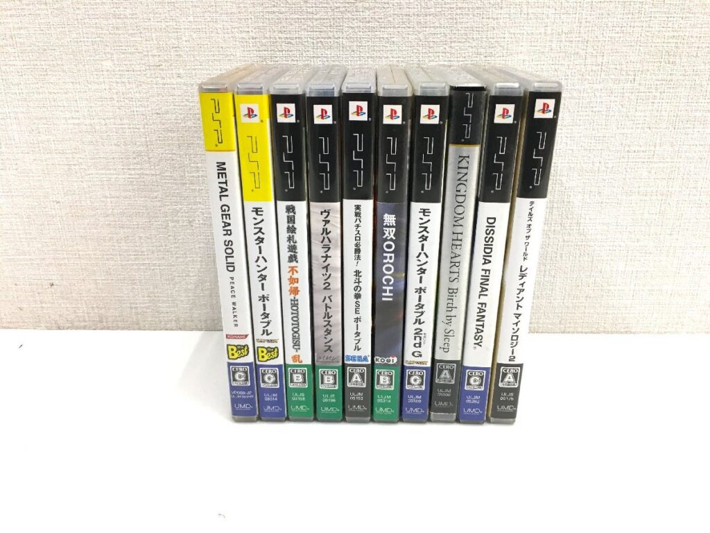 PSP ソフト ゲームソフト まとめ売り モンハン/その他