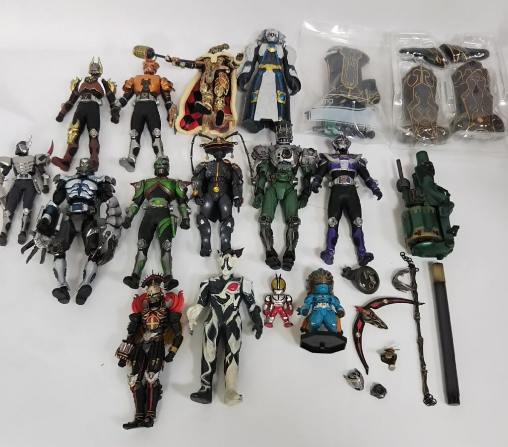大量 仮面ライダーなど ソフビいろいろまとめて フィギュア