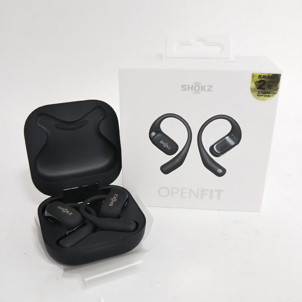 SHOKZ ショックス OPENFIT T910 ワイヤレスイヤホン ブラック イヤフォン