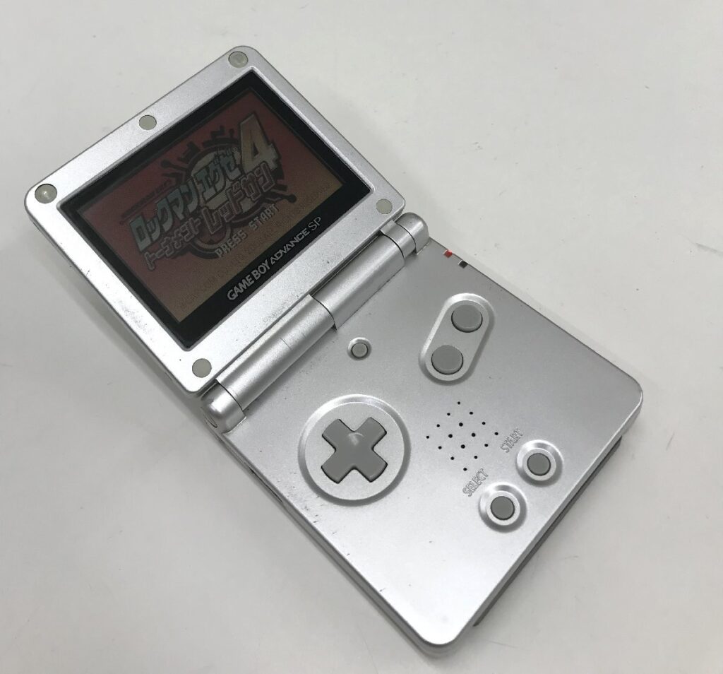 任天堂 ニンテンドー GAMEBOY ADVANCE SP ゲームボーイアドバンスSP 動作確認済 ロックマンエグゼ４ ソフト付き