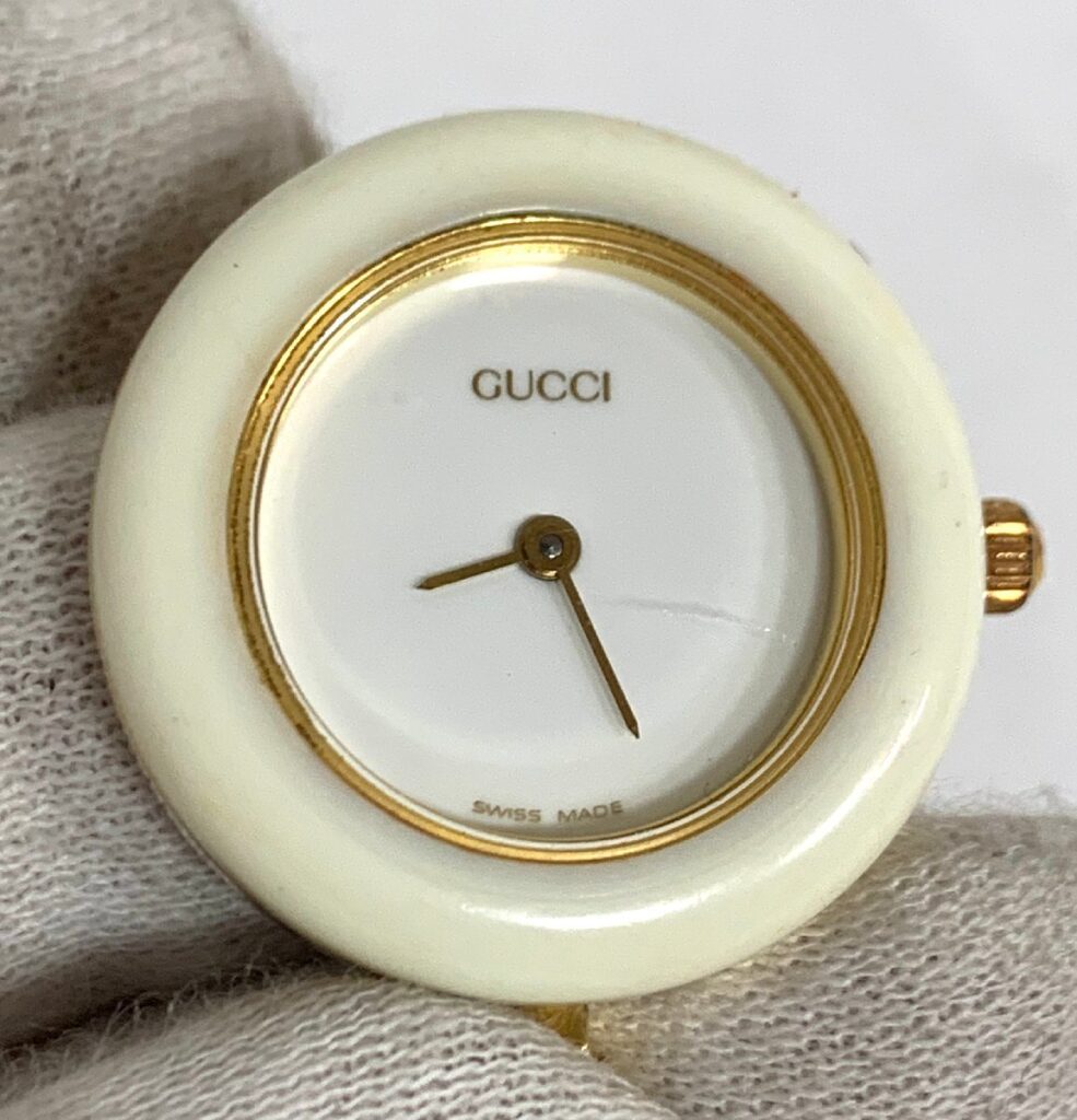 GUCCI グッチ チェンジベゼル 本体 ベゼル 1点のみ 11/12.2 電池切れ 動作未確認