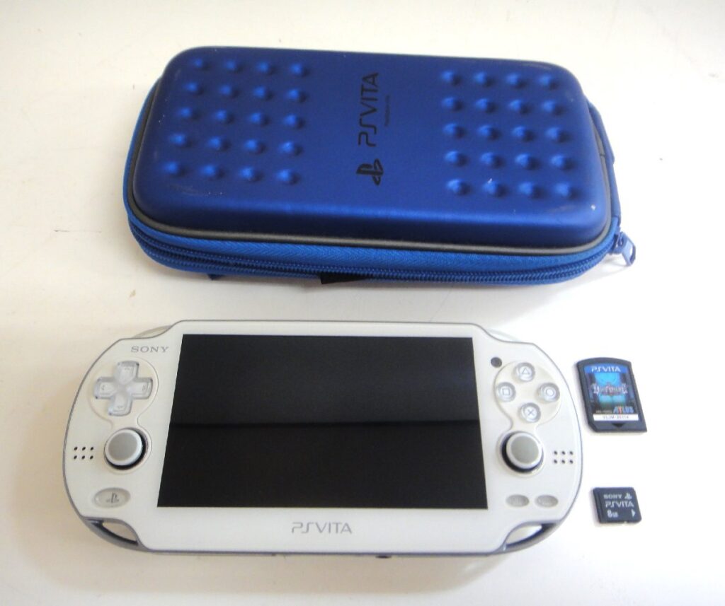 SONY ソニー PSvita PCH-1100 8GB オーディンスフィア ソフト ケース セット 初期化済み 動作不安定