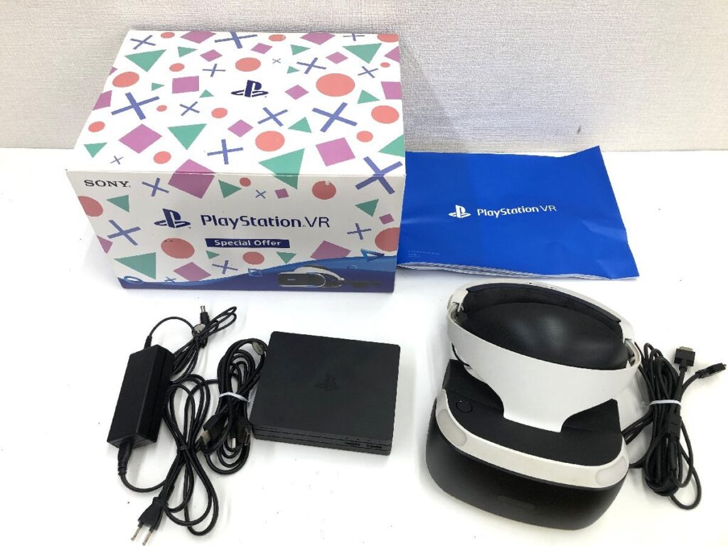 SONY PlaystationVR プレイステーション プレステ VR ヘッドセット CUH-ZVR2 動作確認済み