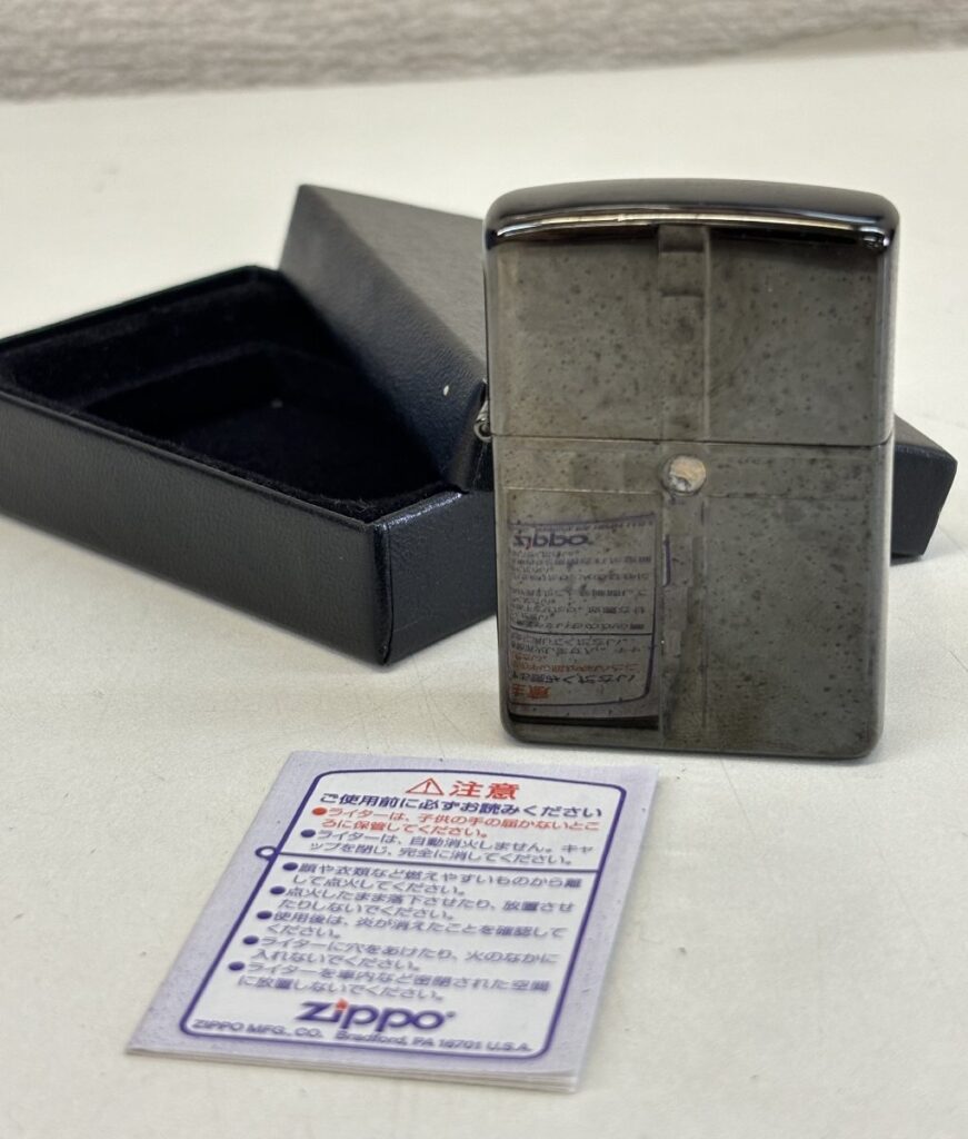 Zippo ジッポー ライター 十字架 クロス 箱入り 着火未確認