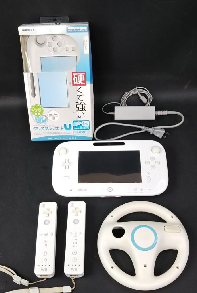 NINTENDO ニンテンドー Wii U WUP-010 本体/コントローラー プロテクトカバー付き