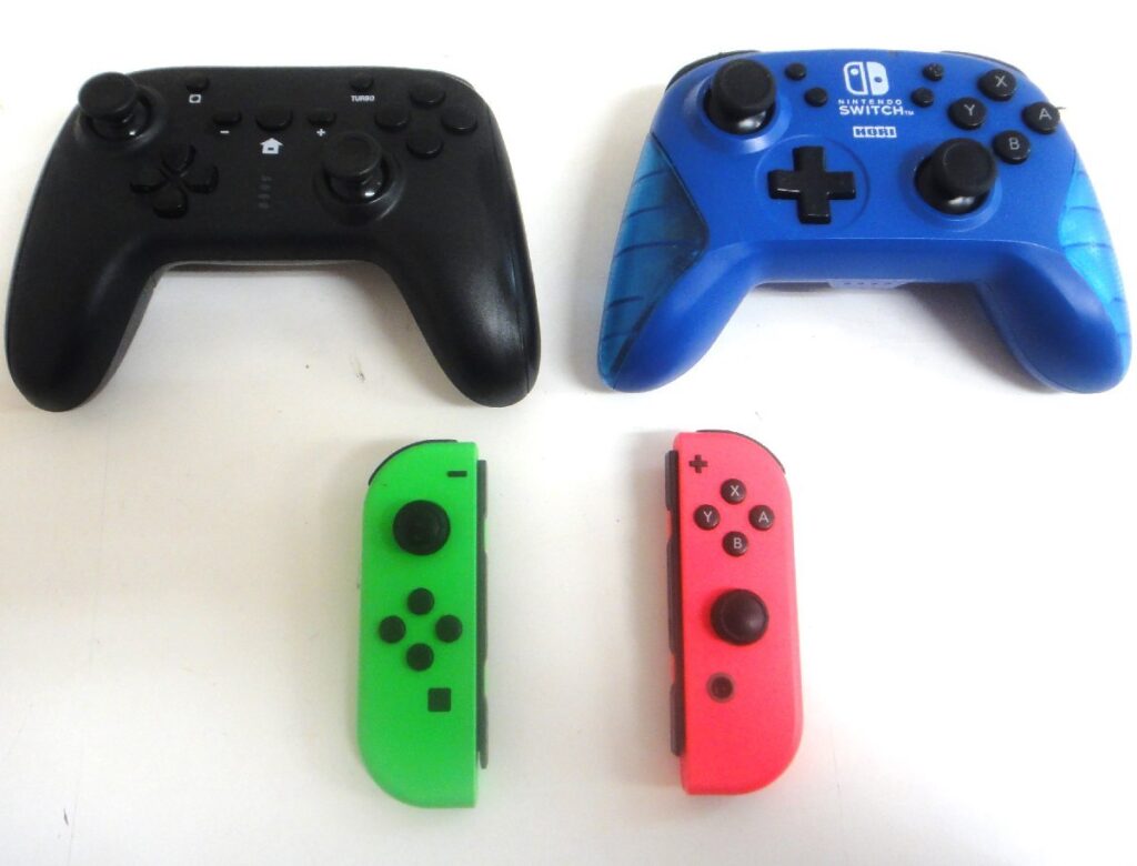任天堂 ジョイコン １セット Switch用コントローラー HORIPAD T2-SWWLC 計3個セット 動作未確認