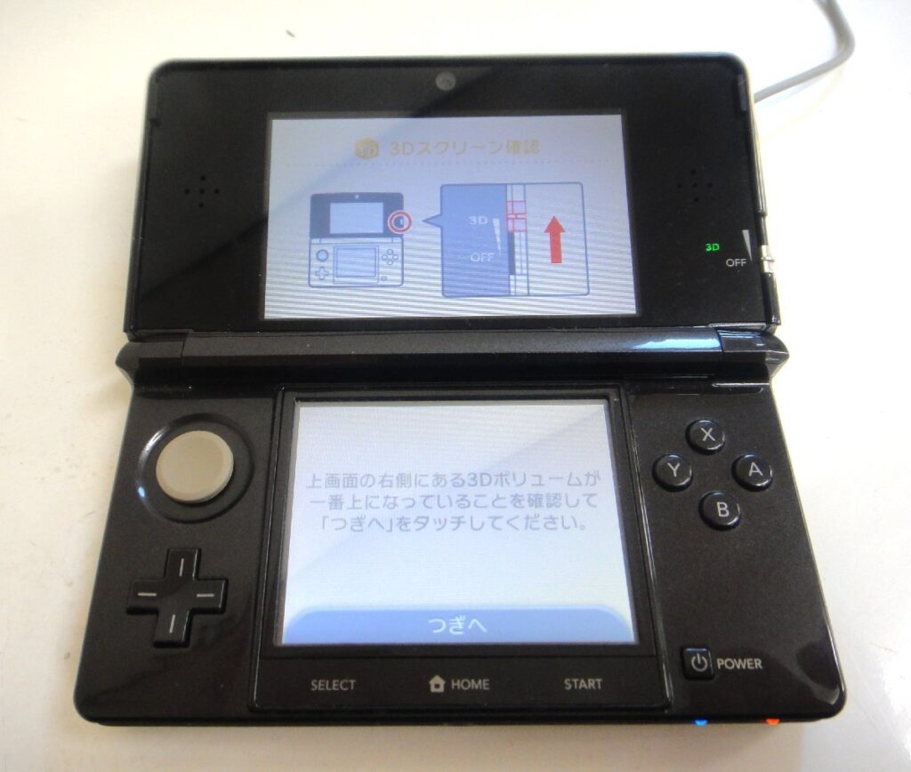 ニンテンドーNintendo 任天堂 3DS CTR-001本体 動作確認済み 初期化済み 本体のみ