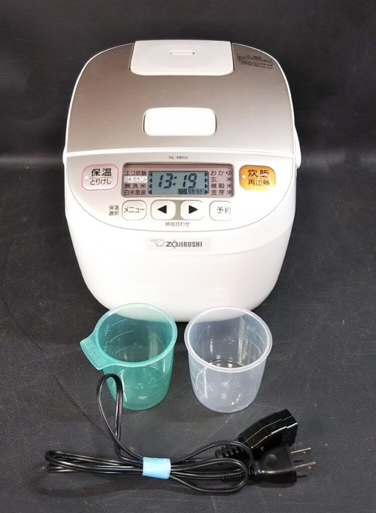 ZOJIRUSHI 象印 マイコン炊飯ジャー NL-BB05AM 3合炊き 2021年製 0.54L 炊飯器