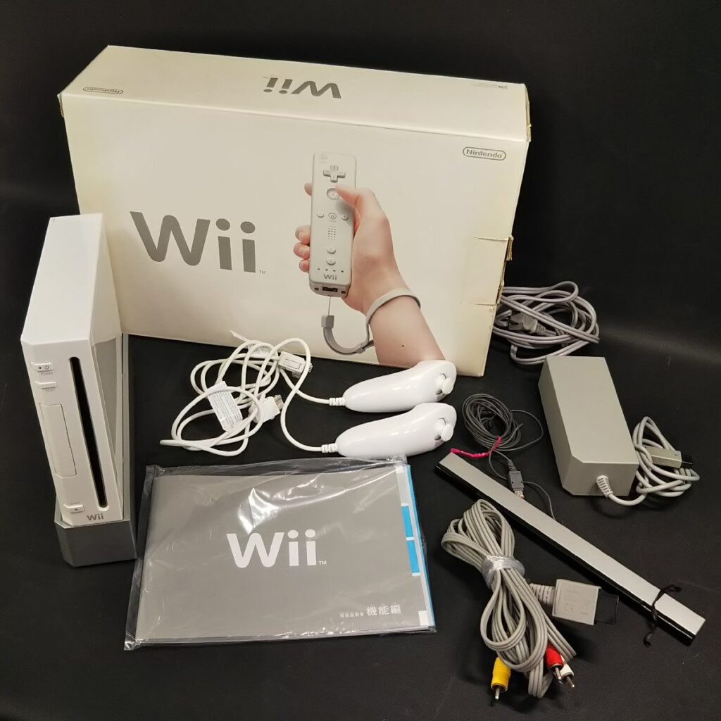 NINTENDO ニンテンドー Wii RVL-001 ホワイト 本体&アクセサリーのみ