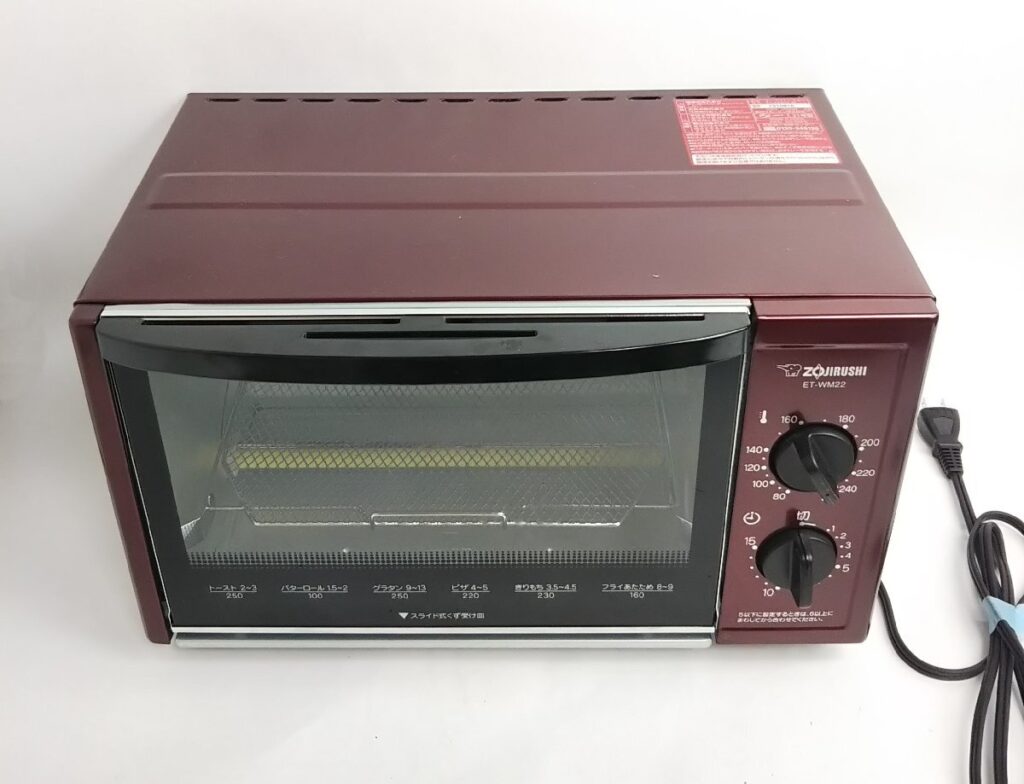 動作品 ZOJIRUSHI 象印 オーブントースター ET-WM22 2021年製