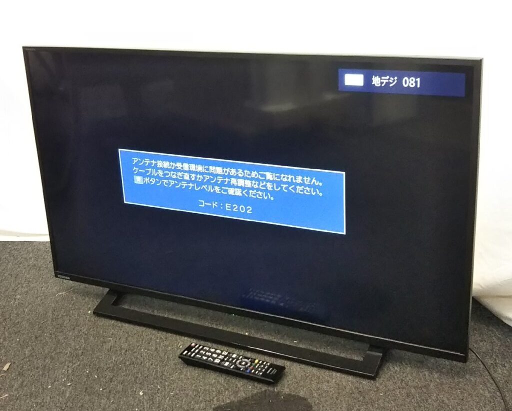 通電確認済み TOSHIBA REGZA 40型液晶テレビ 40S22 2021年製 東芝 レグザ
