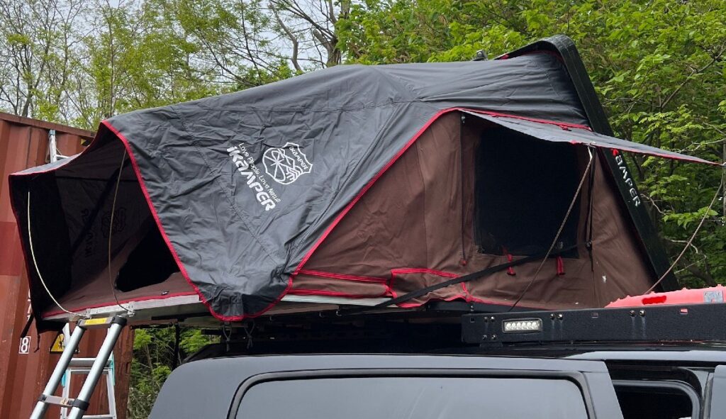 ikamper Skycamp2.0車載型ルーフトップテント ハードシェルタイプ インナー断熱テント