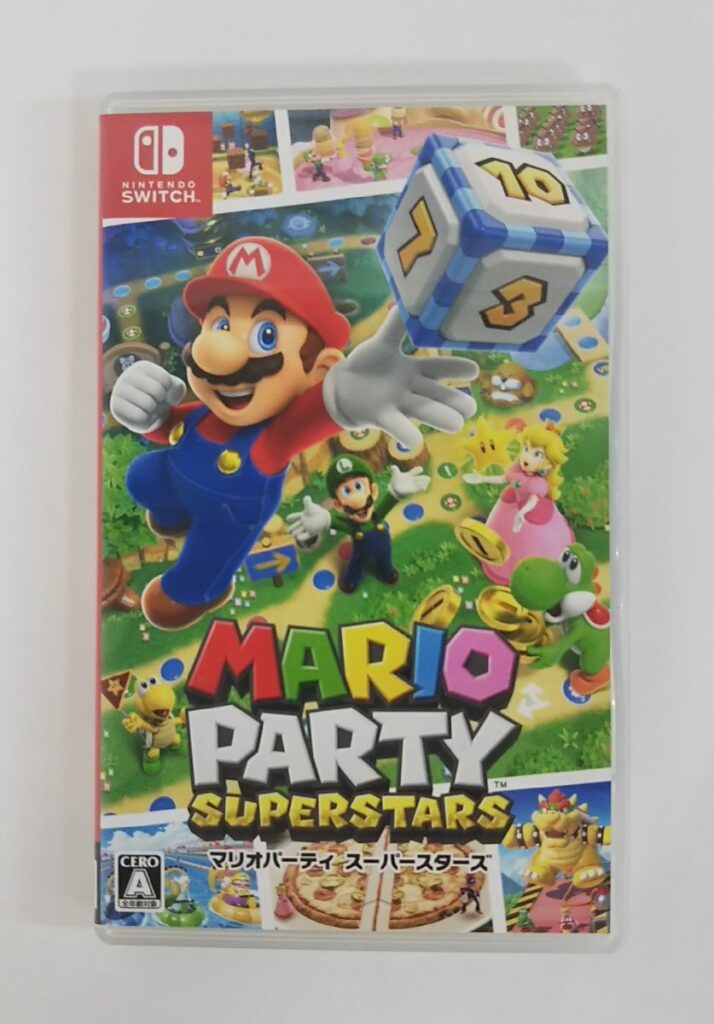 NINTENDO SWITCH スイッチ ソフト マリオパーティスーパースターズ 動作未確認