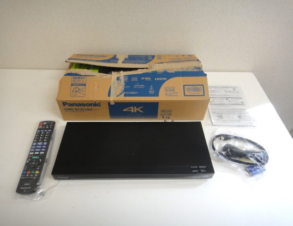 Panasonic パナソニック DMR-BCW1060 Blu-rayレコーダー