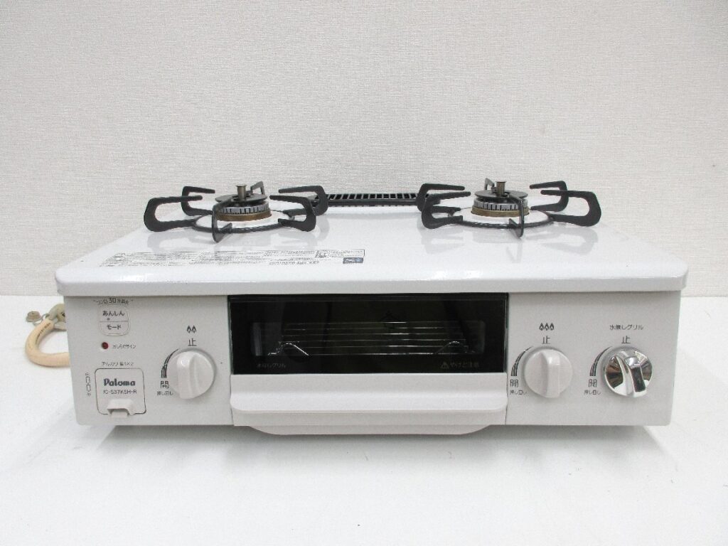 パロマ IC-S37KSH-R ガスコンロ 都市ガス用 2018年製 