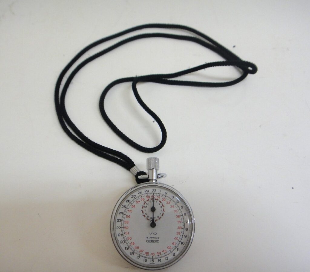 ORIENT オリエント 1/10 ストップウォッチ 動作確認済み