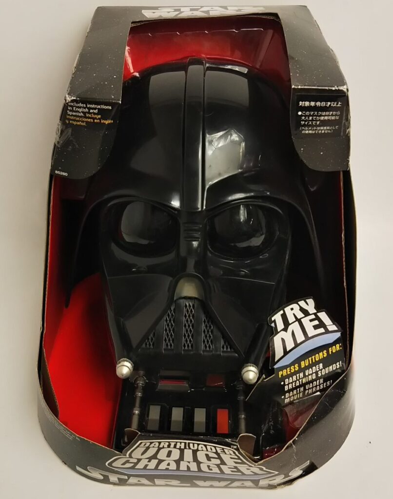 未使用 スターウォーズ ダースベイダーボイスチェンジャー マスク 動作未確認