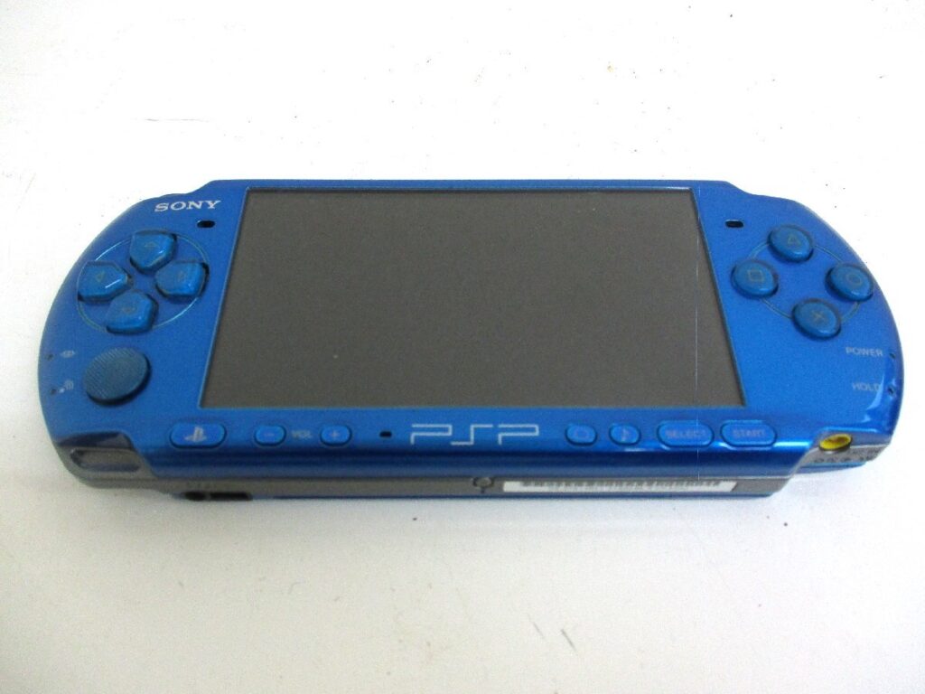 SONY ソニー PlayStation Portable PSP 3000 バイブラントブルー 初期化・簡易動作確認済み 本体のみ