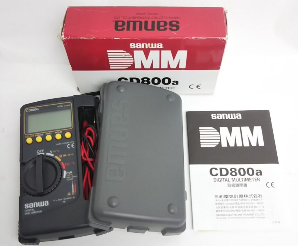 sanwa デジタルマルチメーター CD800a