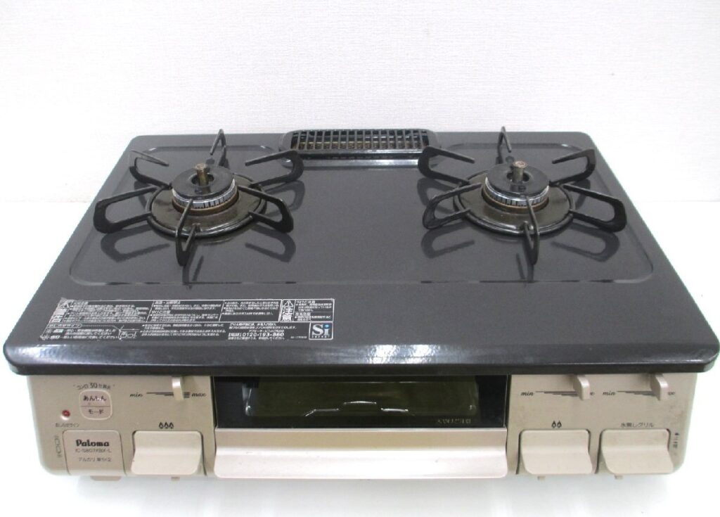 ガスコンロ LPガス用 パロマ 家電 IC-S807KBX-1L グリル付きガスコンロ LPガス用 パロマ 家電 IC-S807KBX-1L グリル付き