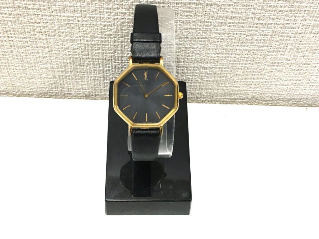 YvesSaintLaurent イヴサンローラン クォーツ時計 2200-223241 レディース 電池切れ