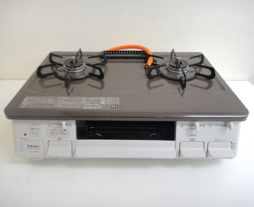 パロマ Paroma IC-S807KHA-1R LPガス用 2022年製 右強火 ガステーブル