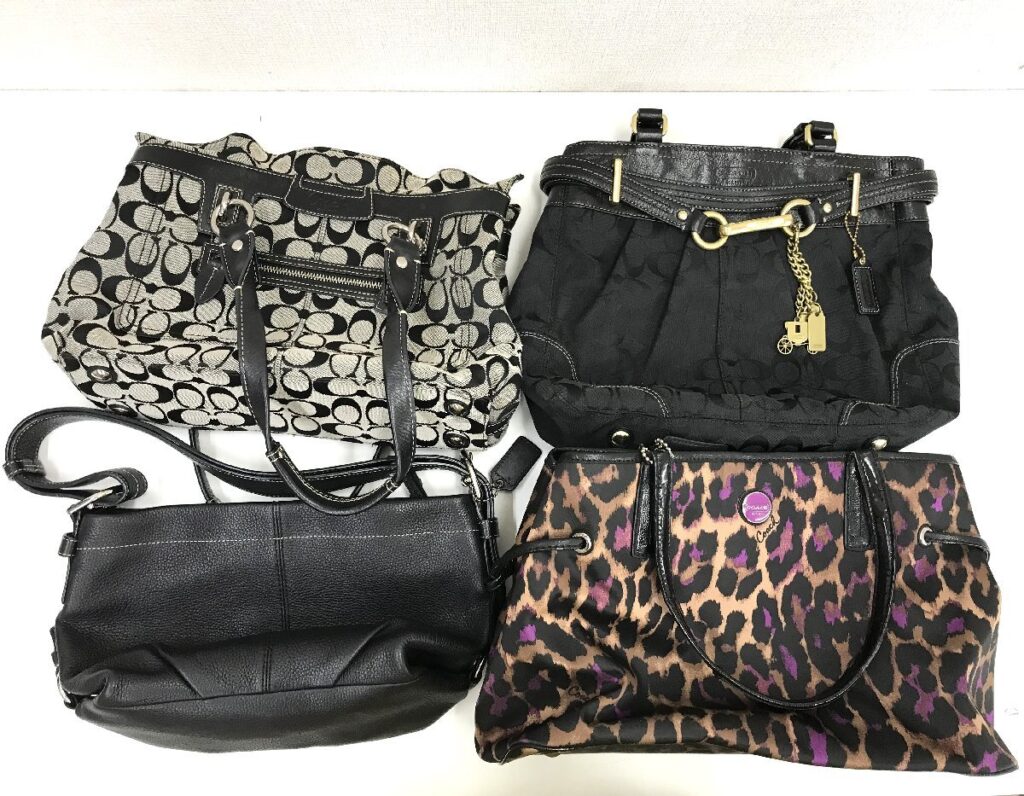 COACH コーチ 鞄 バック 12467/F25281/F15065/F14696 4点まとめ売り