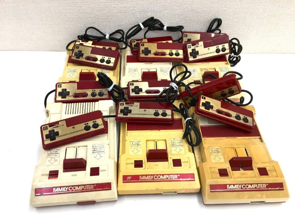 ファミリーコンピュータ FAMILYCOMPUTER ファミコン本体 HVC-001 まとめ売り6台 ジャンク