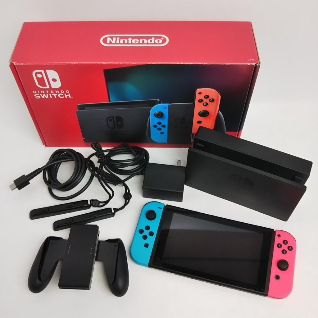 通電確認＆初期化済み NINTENDO SWITCH HAC-001 本体 ニンテンドー スイッチ