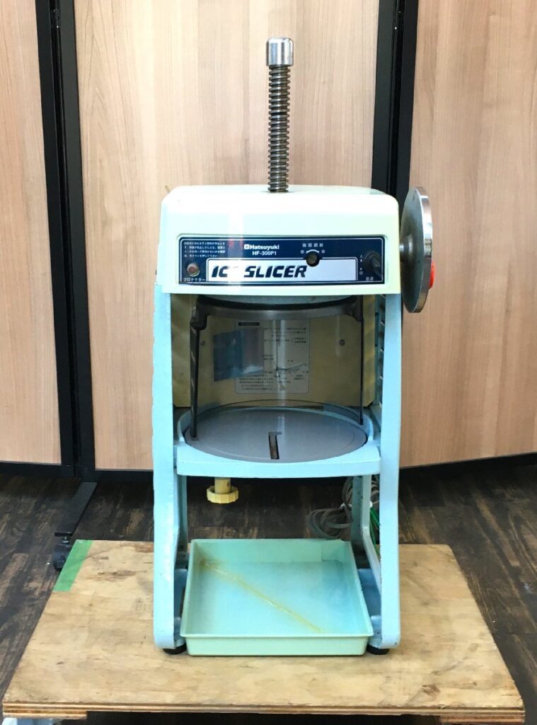 Hatsuyuki HF-300P1 アイススライサー 氷削機 かき氷機 厨房 業務用 不動品