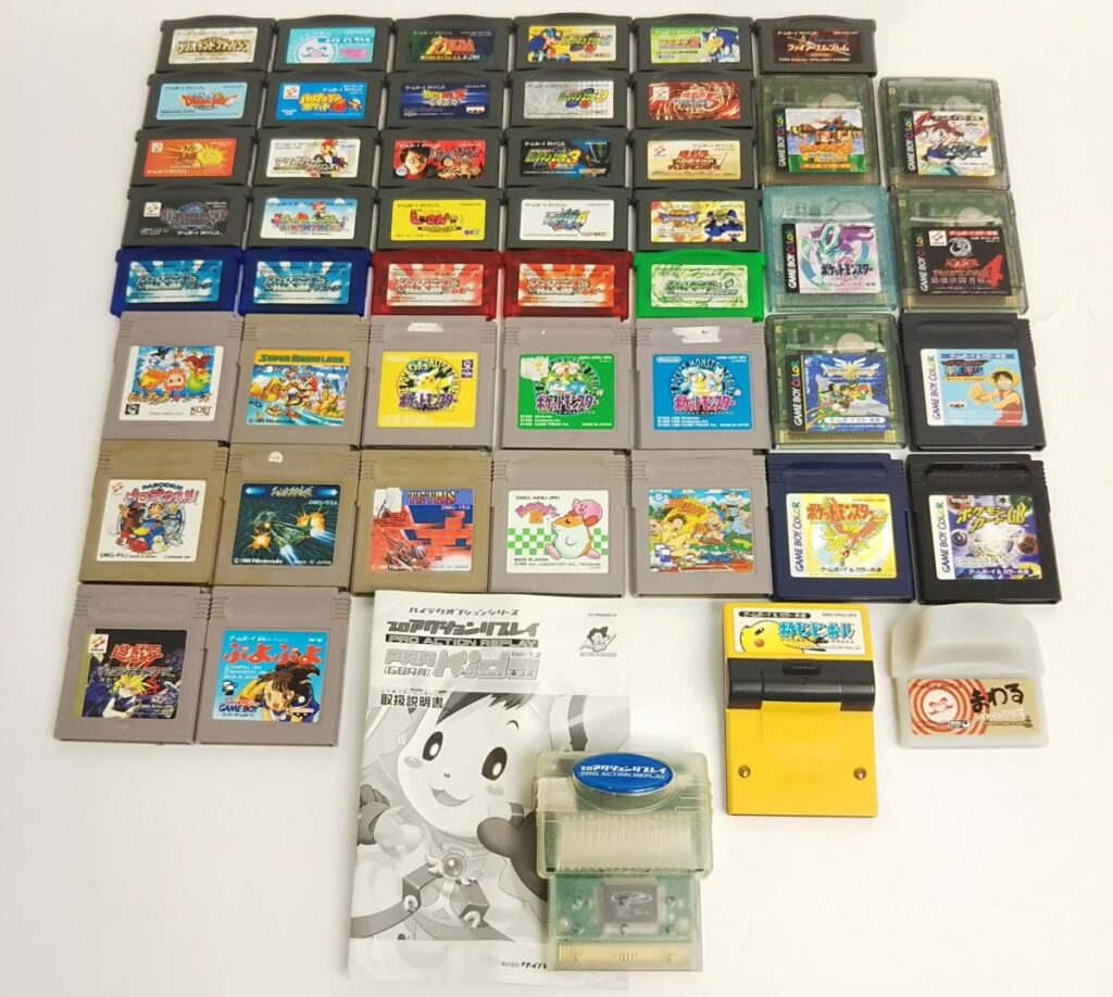 大量 ゲームソフトいろいろまとめて ゲームボーイ カラー/アドバンスなど 動作未確認 現状品