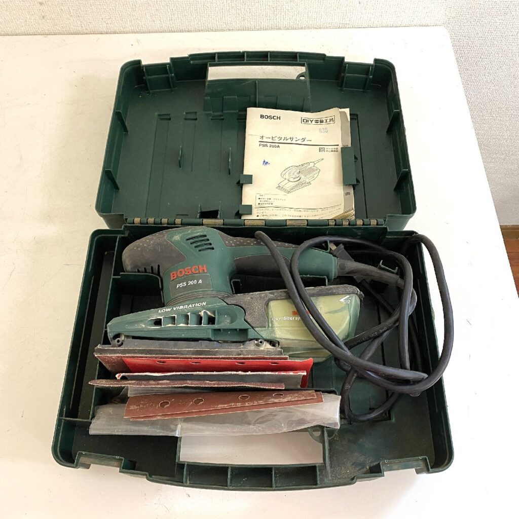 BOSCH ボッシュ オービタルサンダー PSS200A 簡易動作確認済み