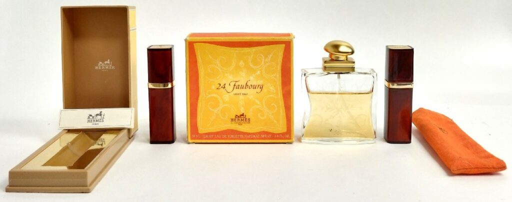 HERMES エルメス 香水3点セット パフューム24 Faubourg 50ml 残量7割程度/オードトワレ 現状品