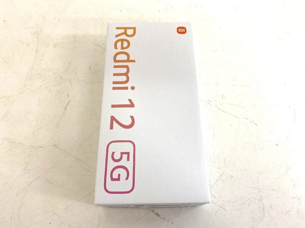 Xiaomi シャオミ Redmi 12 5G XIG03 ポーラーシルバー IMEI判定○